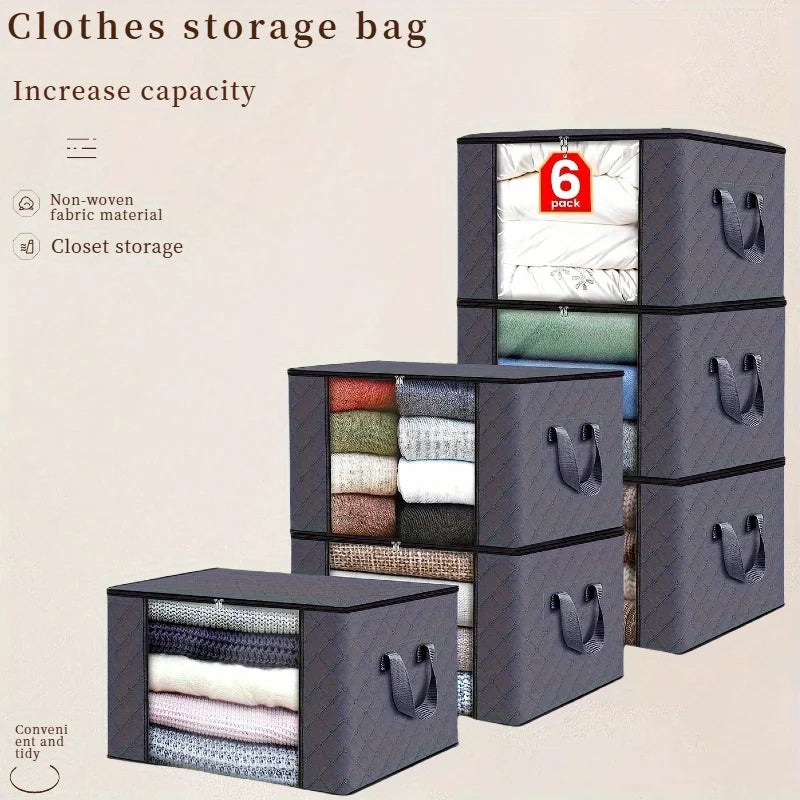 Bolsa de Almacenamiento Plegable para Ropa y Mantas