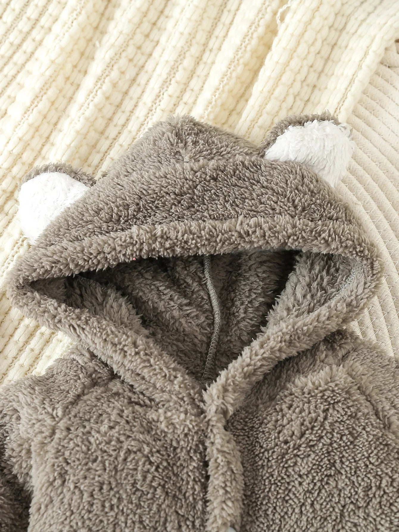Newborn Baby Rompers Spring Autumn Warm Fleece Baby Boys Costume Baby Girls Clothing Animal Baby Pajamas Hooded Jumpsuits 0-1Y
