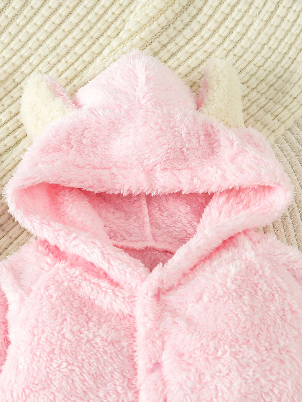 Newborn Baby Rompers Spring Autumn Warm Fleece Baby Boys Costume Baby Girls Clothing Animal Baby Pajamas Hooded Jumpsuits 0-1Y