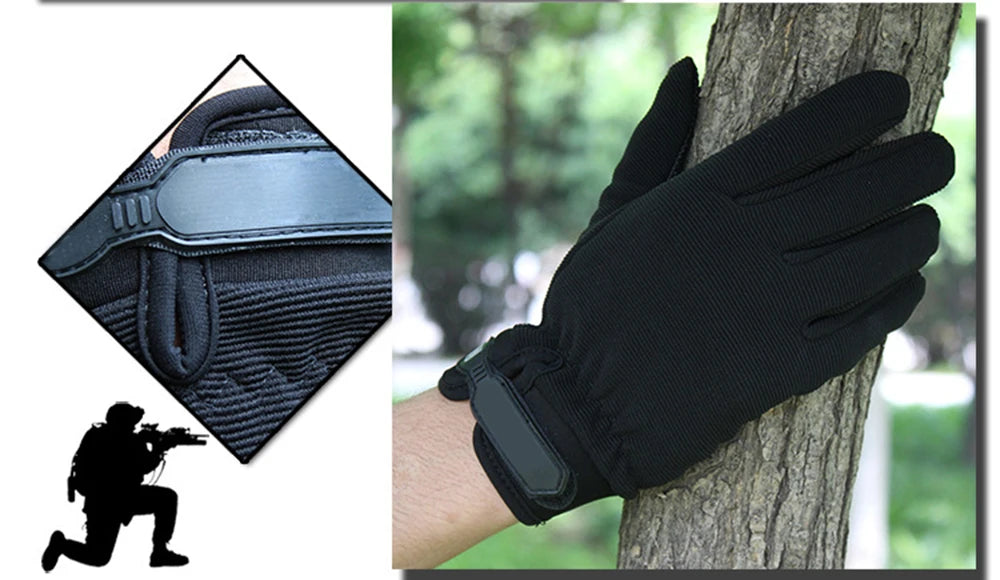 Fishing Gloves Summer Breathable Outdoor Riding Gloves Man Lady Light Bicycle Non-Slip Gloves Full Finger Fingerless