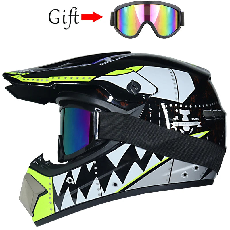 Casco Infantil Todoterreno | Downhill y Motocross - Seguro y Resistente