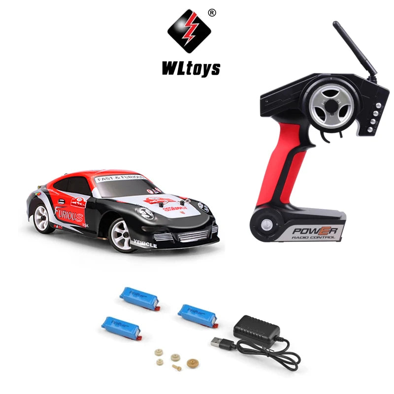 30KM/H RC Wltoys 1:28 RTR RC Car 2.4G 4WD 4 Channels Drift Car Racing Car K969/K989 For Selection Remote Control Car