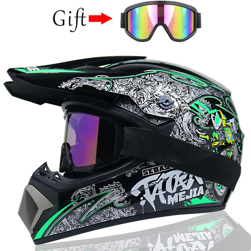 Casco Infantil Todoterreno | Downhill y Motocross - Seguro y Resistente
