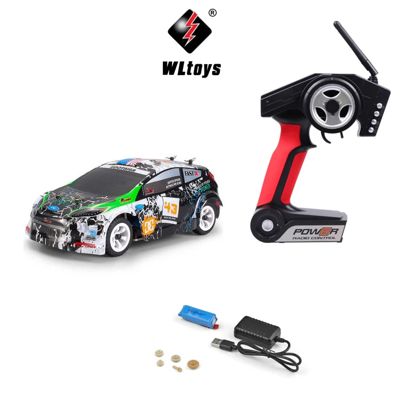 30KM/H RC Wltoys 1:28 RTR RC Car 2.4G 4WD 4 Channels Drift Car Racing Car K969/K989 For Selection Remote Control Car