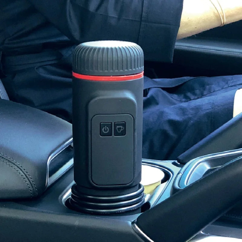Portable Capsule Coffee Machine Heating fully Semi-automatic Espresso Mini Coffee Maker For Car Outdoor Home Using 5Cups 80ml