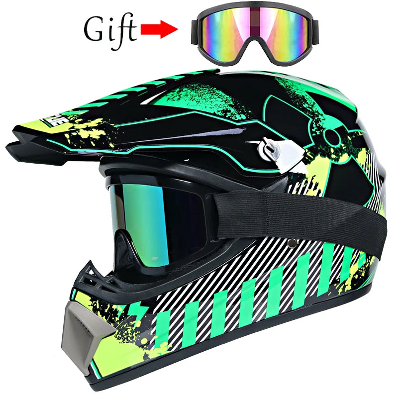 Casco Infantil Todoterreno | Downhill y Motocross - Seguro y Resistente
