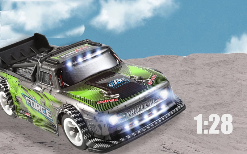 Wltoys RC 1/28 30Km/H 284191 Remote Control High Speed Racing Mosquito 2.4GHz Off-Road RTR Rally Drift Car