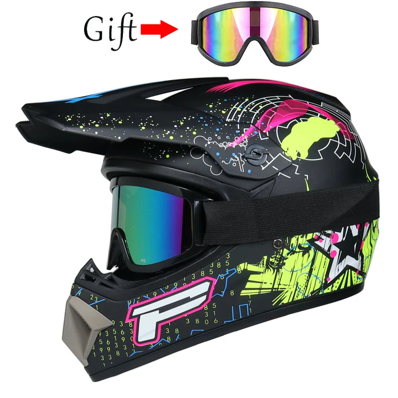 Casco Infantil Todoterreno | Downhill y Motocross - Seguro y Resistente