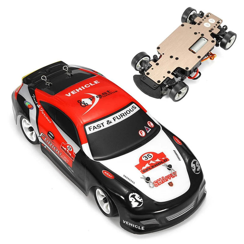 Wltoys RC 1/28 30Km/H 284191 Remote Control High Speed Racing Mosquito 2.4GHz Off-Road RTR Rally Drift Car