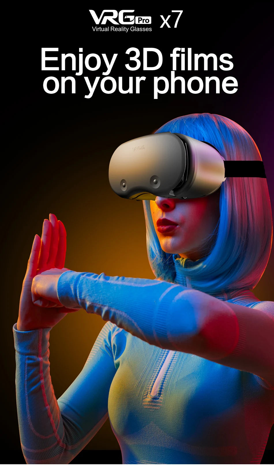 3D Virtual Reality VR Glasses For iPhone Android Smartphone Cell Mobile Phone Helmet Headset Wirth Real Lenses Goggles Devices