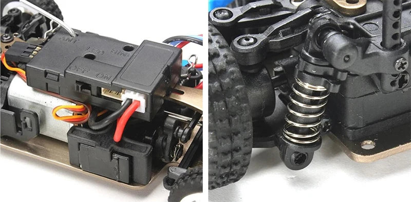 Wltoys RC 1/28 30Km/H 284191 Remote Control High Speed Racing Mosquito 2.4GHz Off-Road RTR Rally Drift Car