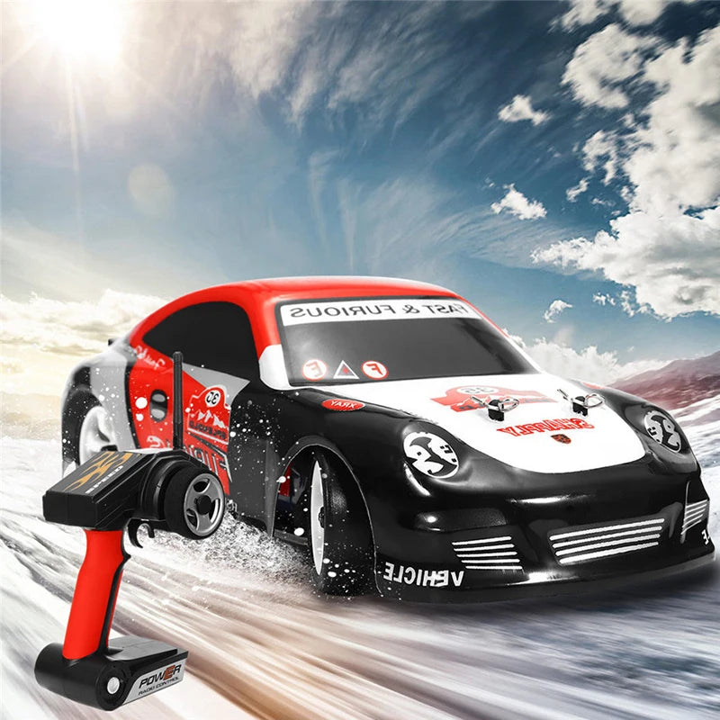 Wltoys RC 1/28 30Km/H 284191 Remote Control High Speed Racing Mosquito 2.4GHz Off-Road RTR Rally Drift Car