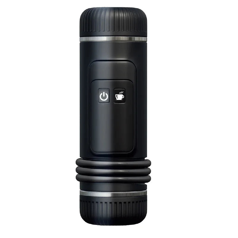 Portable Capsule Coffee Machine Heating fully Semi-automatic Espresso Mini Coffee Maker For Car Outdoor Home Using 5Cups 80ml