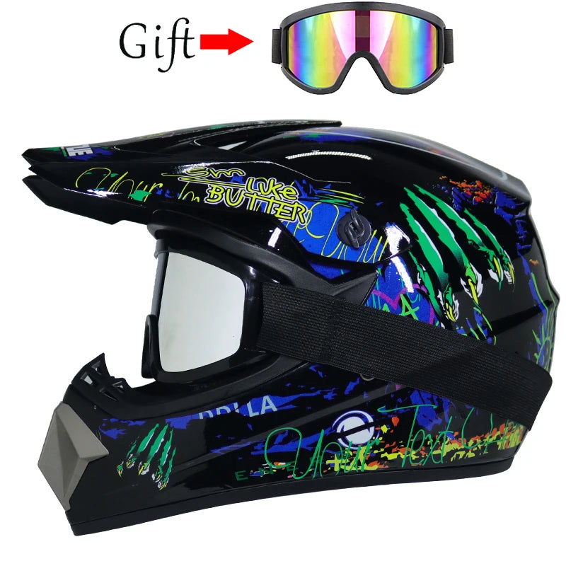 Casco Infantil Todoterreno | Downhill y Motocross - Seguro y Resistente