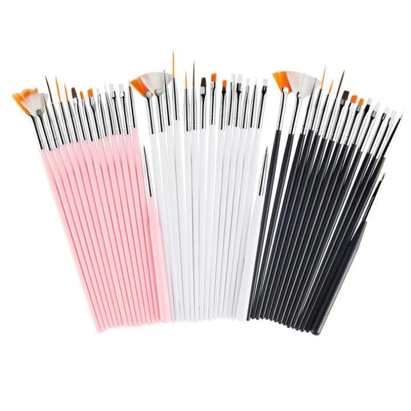 15Pcs/Set Fondant Cake Brush DIY Sugar Craft Baking Decorating Tools Cake Pen Brush for Fondant Painting Cookie Decoration Tools