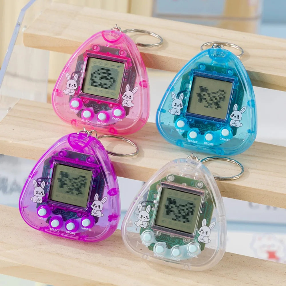 Multilingual Virtual Electronic Pet Tamagotchi Toy, Pixel Screen Digital Animal Game Machine, Kids Gift