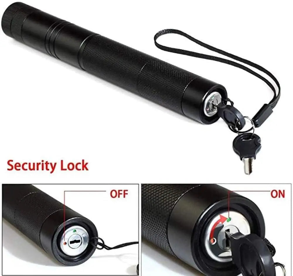 Green Laser pointer LED Training Torch Pet for Cats Toy Interactive Bright Rechargeable battery Pointer Red Light Pen（No battery