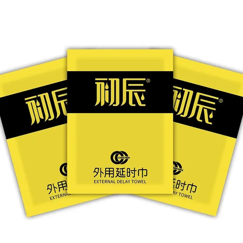 20pcs Male Delay Wipes Wet Tissue Delay Spray Man Prolong Prevent Premature Ejaculation For Men Lasting