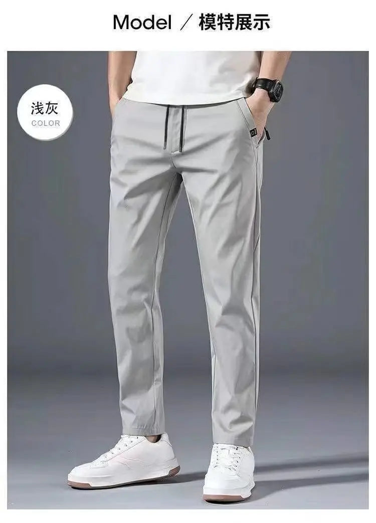 Pantalón Hombre Verano - Recto y Liviano Estilo Coreano