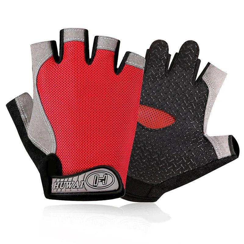 Guantes de Gym Sin Dedos – Fitness Ciclismo Antideslizante Unisex