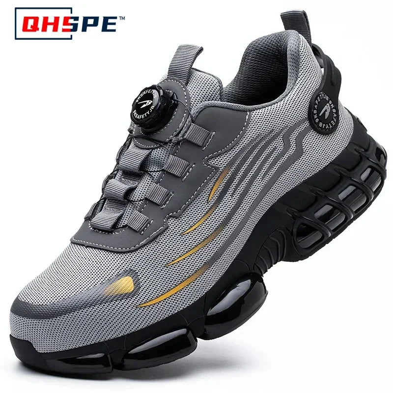 Botas de Seguridad Hombre - Puntera Reforzada Antideslizante