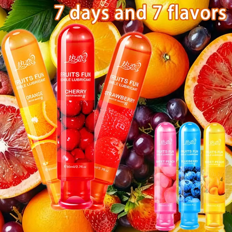 Fruity Love Gel Sex Lubricant Anal Lubrication for Intimate Sessions Combination Packaged Moisturizing Love Gel