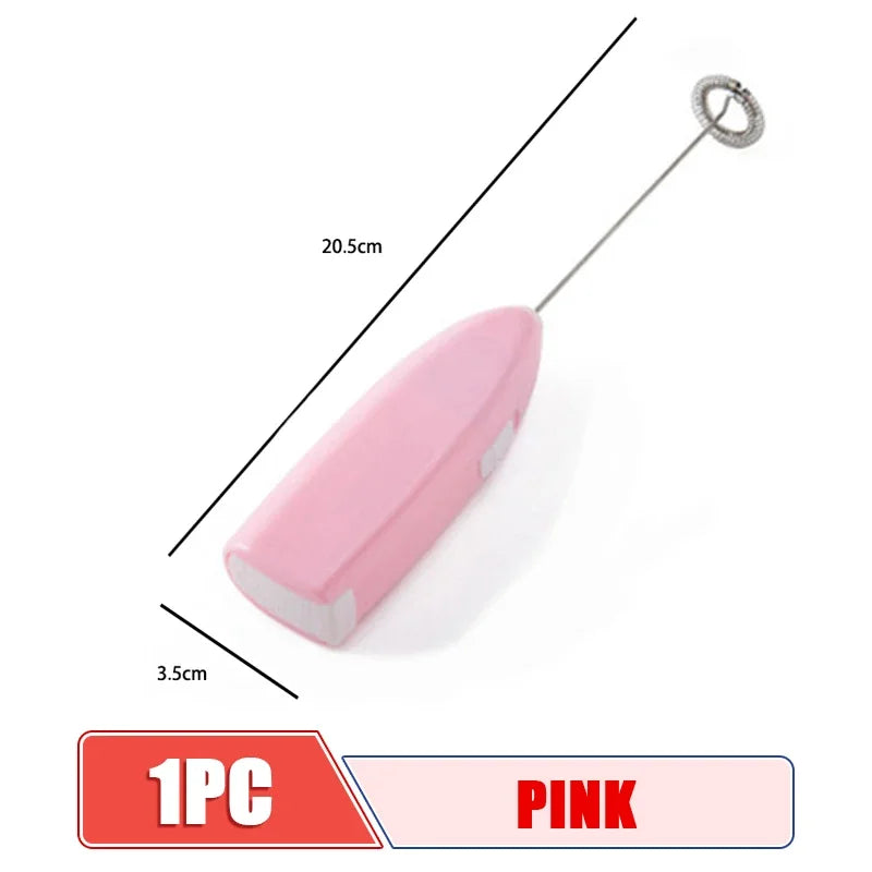 Mini Electric Milk Foamer Blender Wireless Coffee Whisk Mixer Handheld Egg Beater Cappuccino Frother Mixer Kitchen Whisk Tools