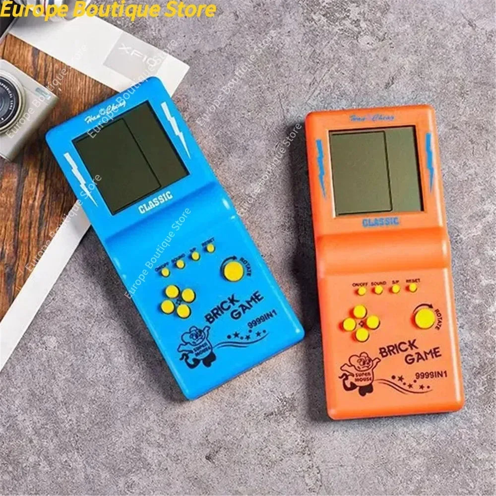 3.5" Game Console For Tetris Console Retro Handheld Game Players Mini Children's Nostalgic Pocket Games Machine Kids Puzzle Toys