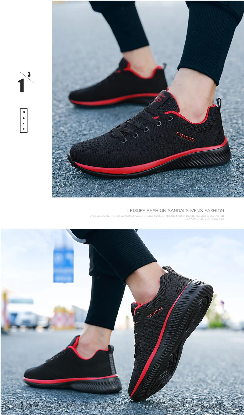 Zapatillas Running Hombre - Livianas y Transpirables