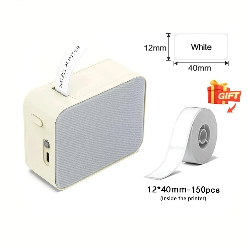 MarkLife P15 Thermal Label Printer Mini Portable Wireless Bluetooth-compatible Labeling Sticker Machine for Home Office
