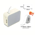MarkLife P15 Thermal Label Printer Mini Portable Wireless Bluetooth-compatible Labeling Sticker Machine for Home Office