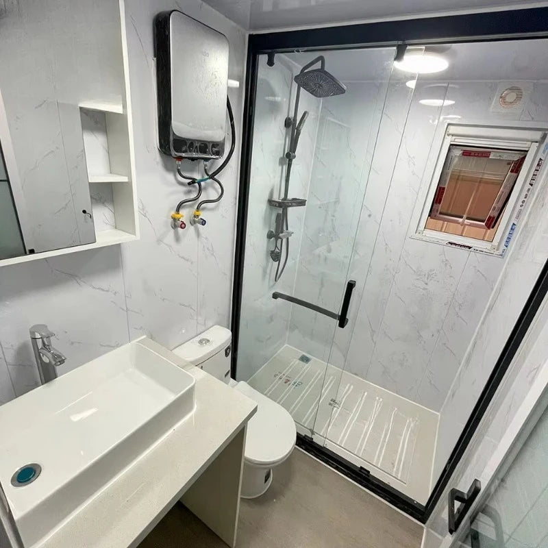 High Quality 20ft 40ft Expandable Container House Luxury 2 3 Bedroom Movable Prefab Foldable Villa Made of Steel Sandwich Panel