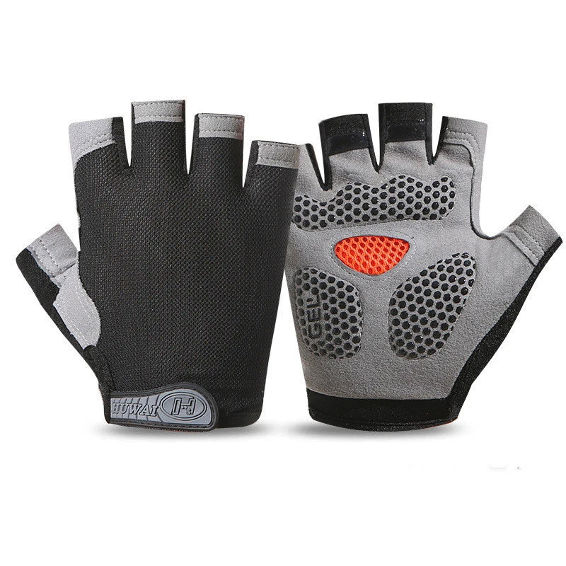 Guantes de Gym Sin Dedos – Fitness Ciclismo Antideslizante Unisex