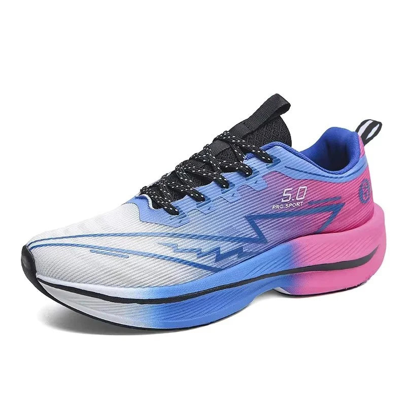 Zapatillas Running Placa de Carbono – Amortiguación Antideslizante Unisex