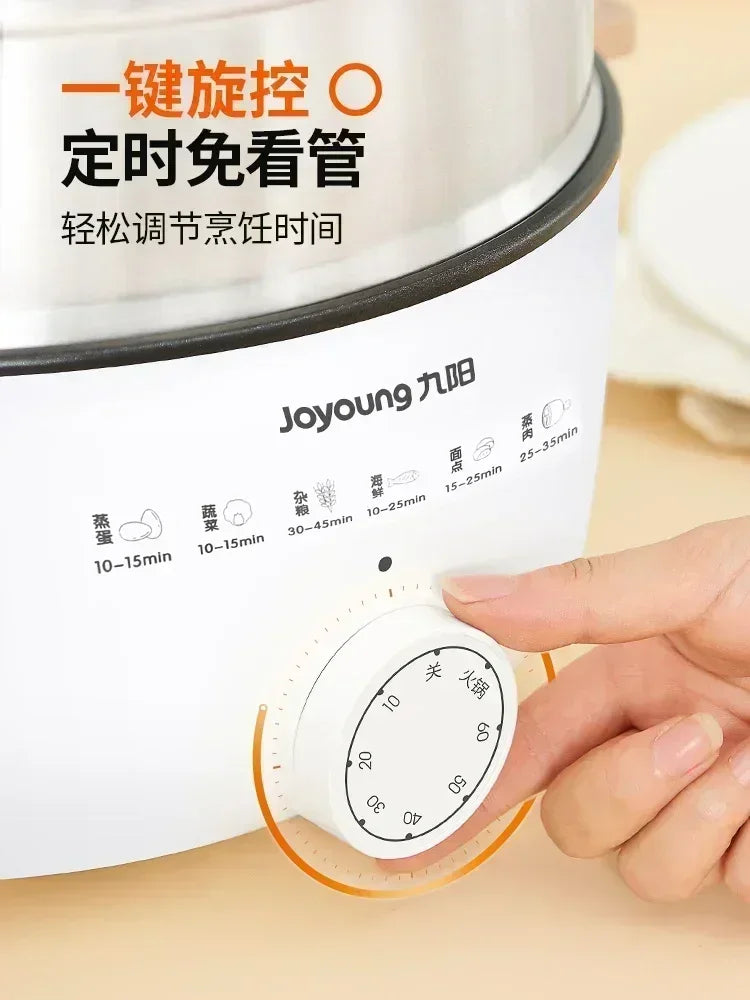 New household multi-functional three-layer stainless steel large-capacity vegetable boiler electric steam engine