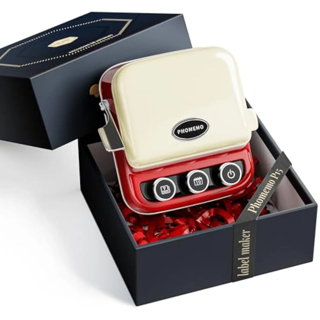 Phomemo P15 - Impresora de Etiquetas Bluetooth Portátil con Cinta Personalizada