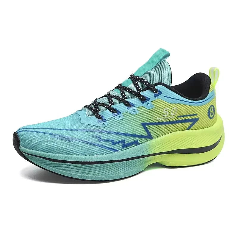 Zapatillas Running Placa de Carbono – Amortiguación Antideslizante Unisex