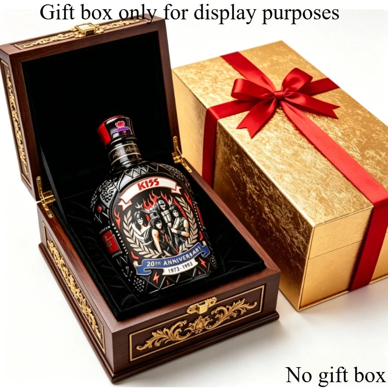 KISS Band 56th Anniversary Crown Royal Collectible Whiskey, Rock Legend Collaboration