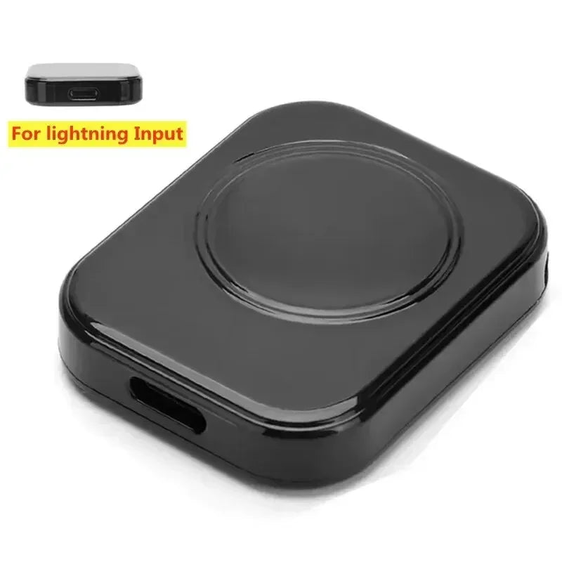 Fast Magnetic Watch Wireless Charger For Apple Watch Ultra 3 2 1 Series 9 8 7 6 SE Charger Dock Adapter Type C Portable Charger