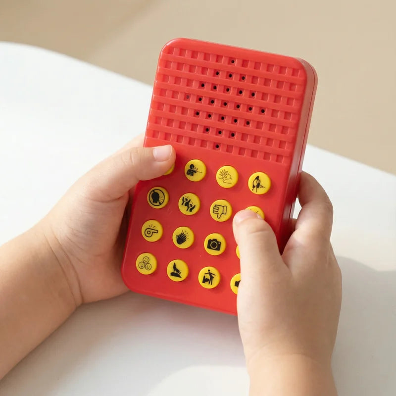 Novelty Squeeze Sound Box Toys for Kids Adults Personality Voice Sound Generator Prank Music Plaything Atmosphere Sound