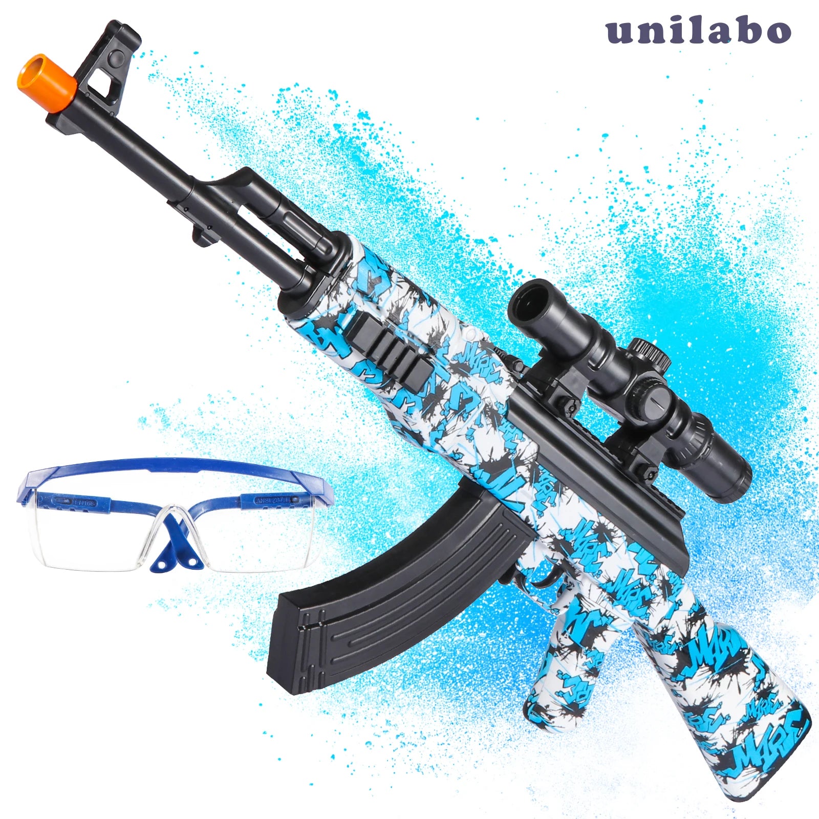 M416 Electric Blaster Gun Set, High Precision Shooting Toy, Perfect Outdoor Toy Gift for Birthday (Bullets Excluded)