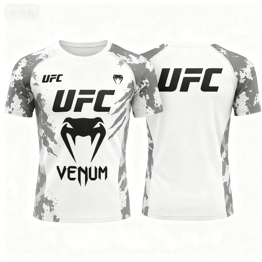 Remera Deportiva Hombre - Secado Rápido Estilo UFC