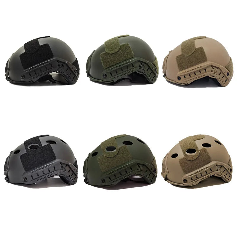 Tactical FAST Helmet MH PJ BJ Protective Helmet for Airsoft CS Paintball Outdoor Shooting Game ABS Protective Equipment