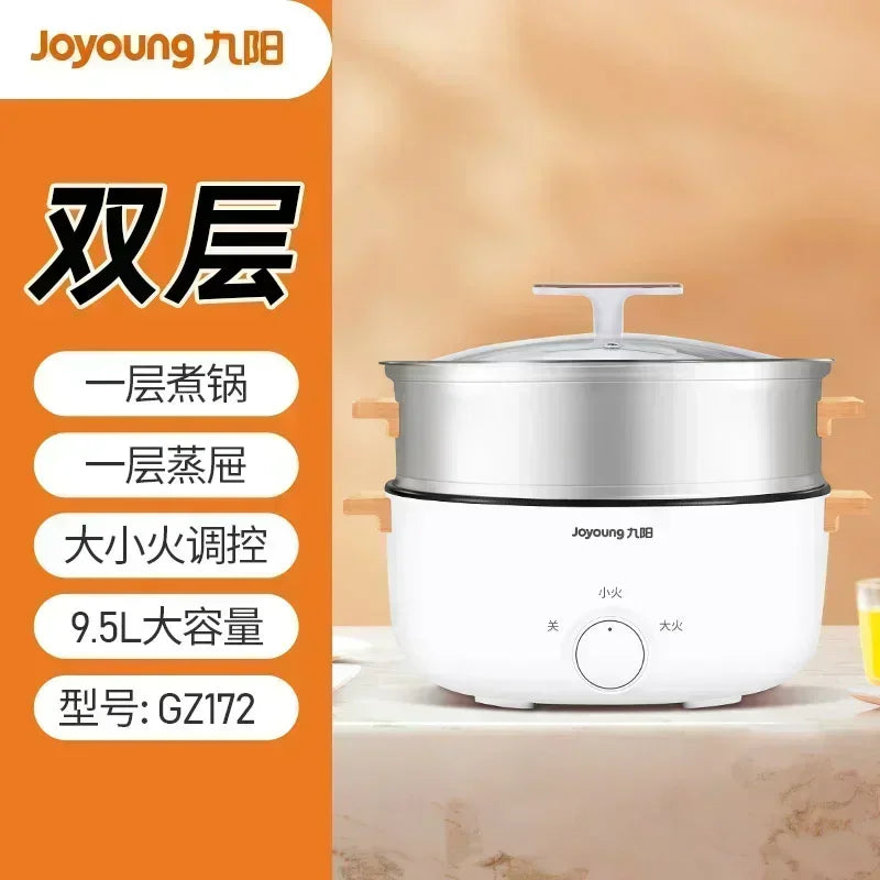 New household multi-functional three-layer stainless steel large-capacity vegetable boiler electric steam engine