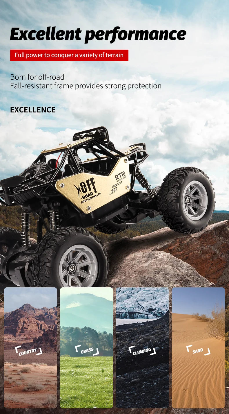 ZWN 1:20 2WD RC Car With Led Lights Radio Remote Control Cars Buggy Off-Road Control Trucks Boys Toys for Children
