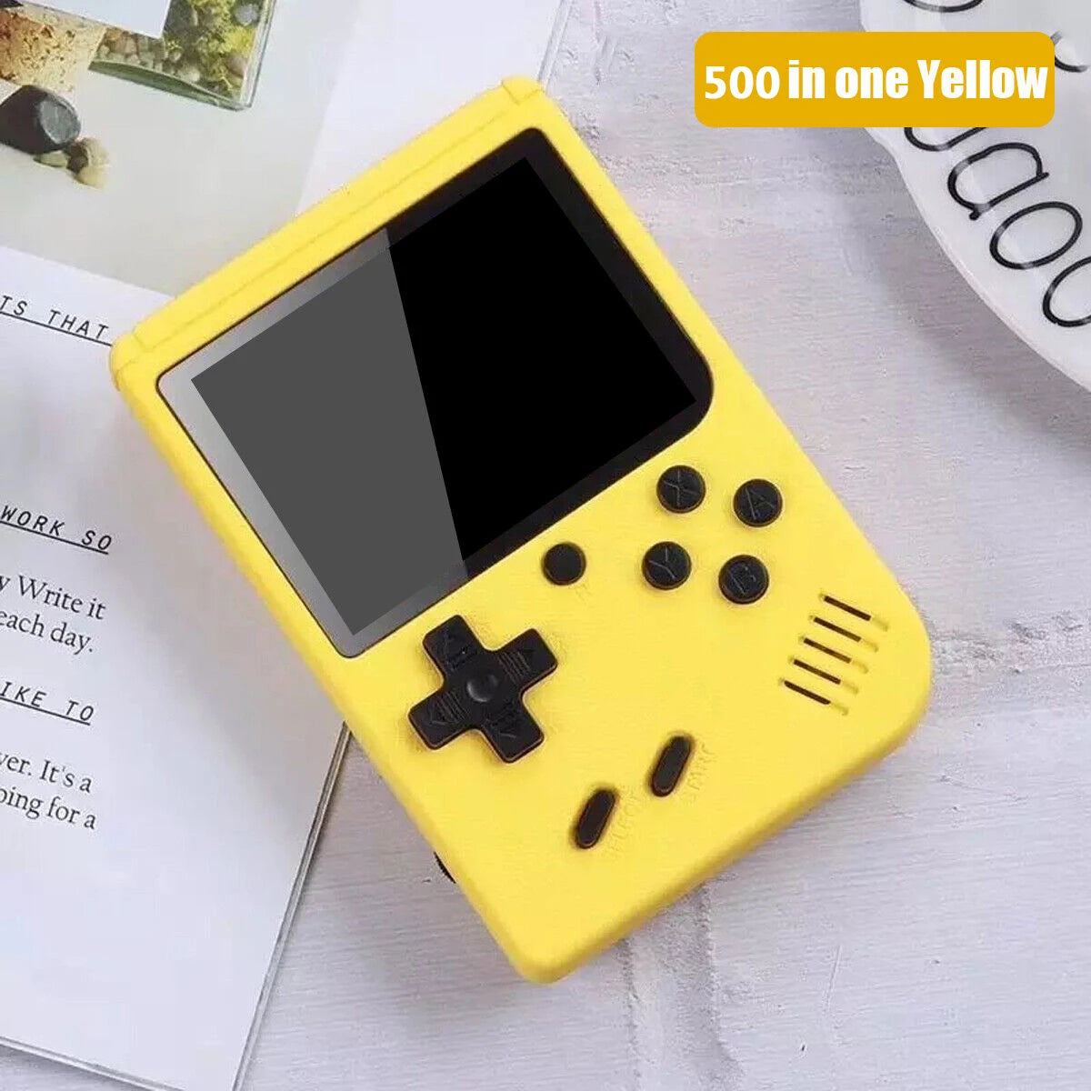 Built-in 500+ Classic Games Children's Handheld Game Players for Gameboy Output Emulator Charging Can Be Connected To The TV