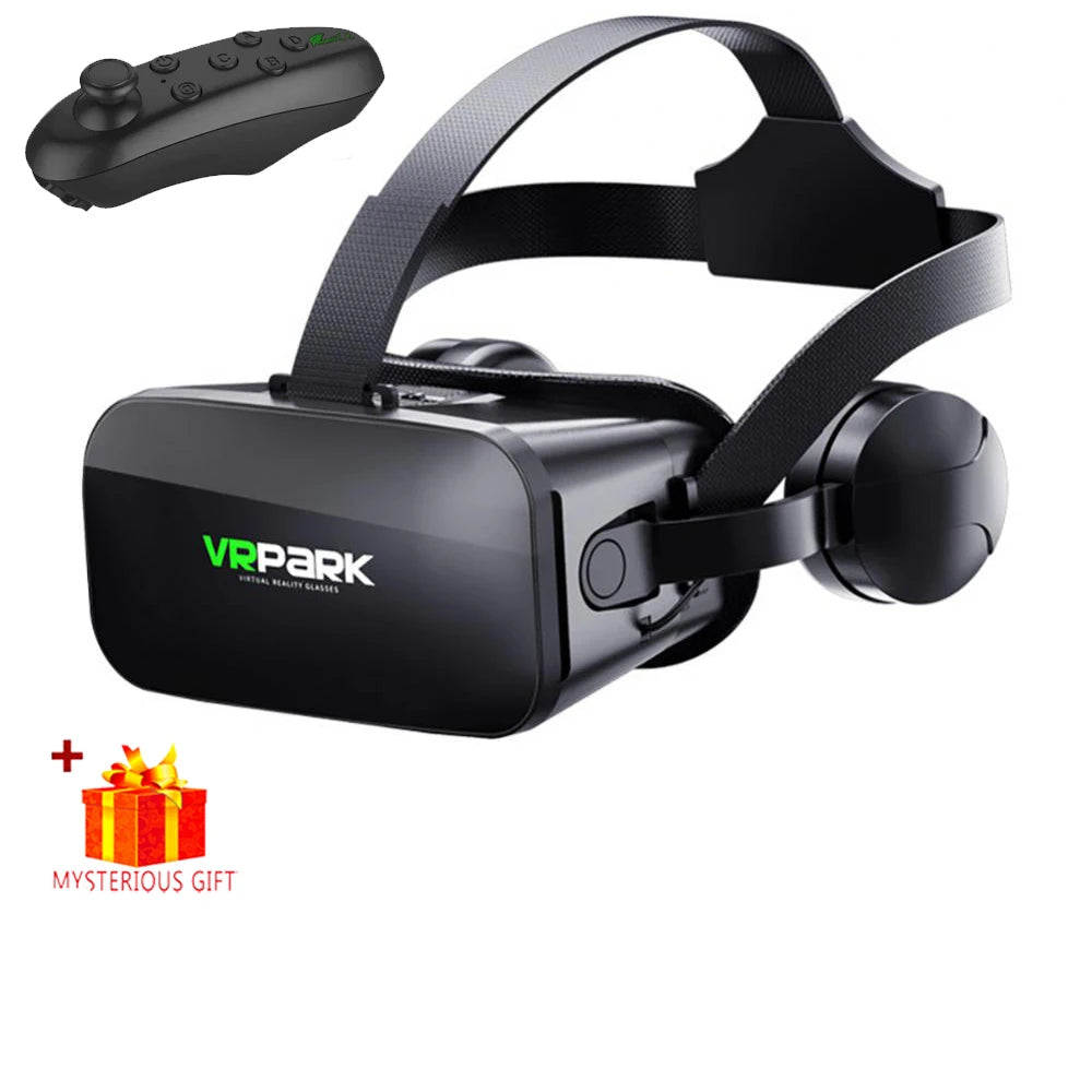 Virtual Reality 3D VR Glasses Smartphone Headset Goggles Helmet Viar Smart Phone Controller Cell Mobile Lenses Device Video Game