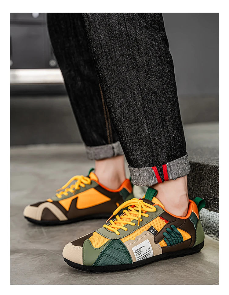 Men's Breathable Casual Sneakers Luxury Trainer Fashion Loafers Comfortable Running Shoes for Male