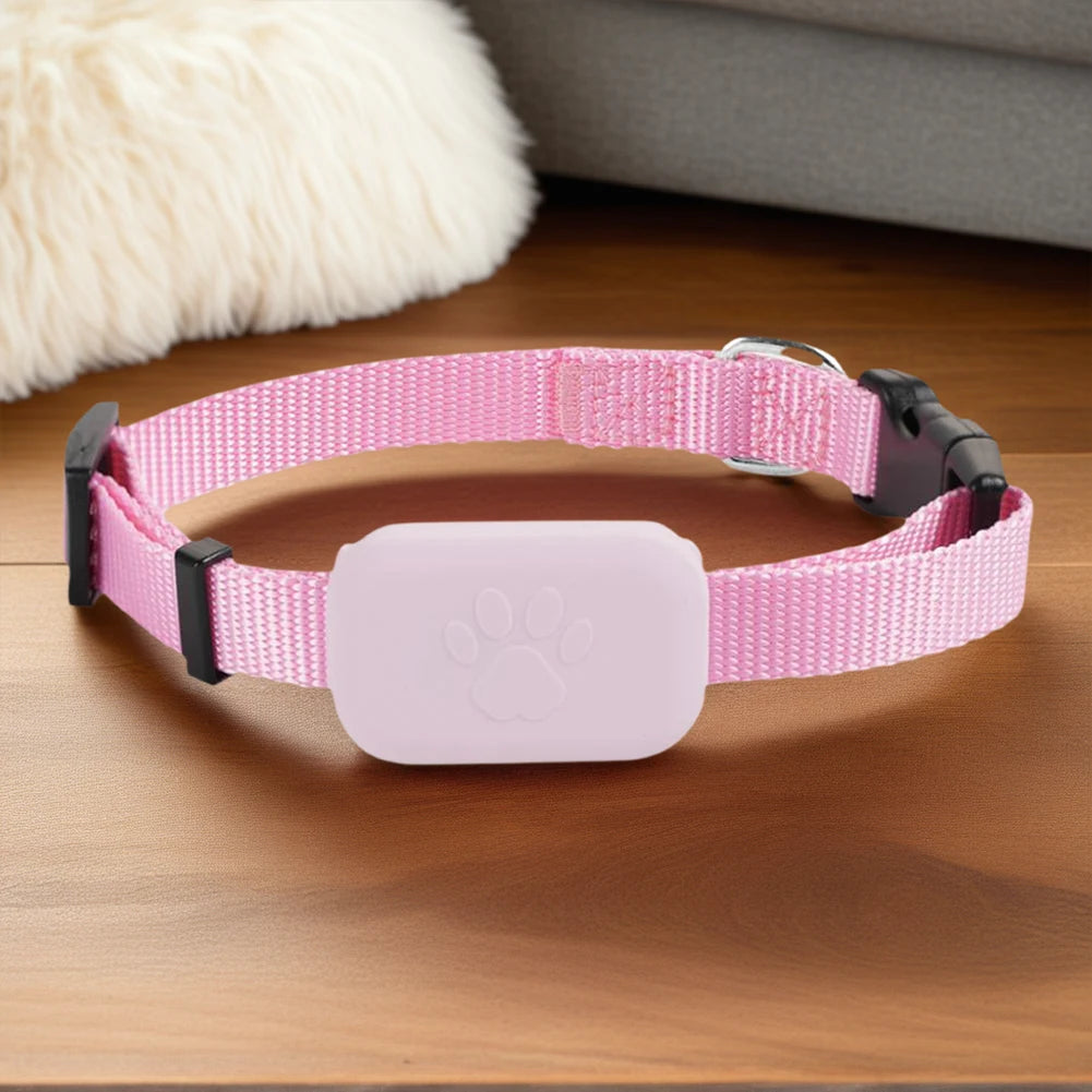 Waterproof Pet GPS Tracker - Dog & Cat Locator, with Adjustable Collar Anti Lost Dogs Real-time Tracking Device for iOS/Android