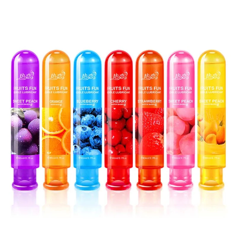 Fruity Love Gel Sex Lubricant Anal Lubrication for Intimate Sessions Combination Packaged Moisturizing Love Gel